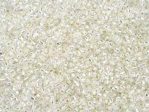 TOHO 11/0 Glow in the Dark Silver-Lined Crystal/Glow Green Round Bead 2.5-Inch Tube TOHO 11/0 Glow in the Dark Silver-Lined Crystal/Glow Green Round Bead 2.5-Inch Tube