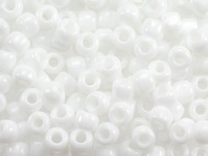 TOHO 3/0 Opaque White Round Bead 2.5-Inch Tube TOHO 3/0 Opaque White Round Bead 2.5-Inch Tube