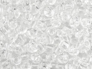 TOHO 3/0 Transparent Crystal Round Bead 2.5-Inch Tube TOHO 3/0 Transparent Crystal Round Bead 2.5-Inch Tube