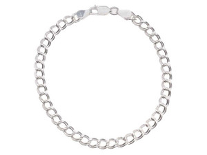 7-Inch Sterling Bracelet (.065) - Parallelo 7-Inch Sterling Bracelet (.065) - Parallelo