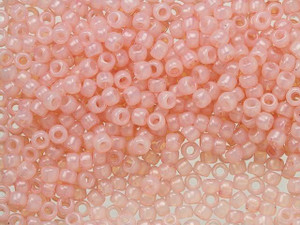 TOHO 8/0 Hybrid ColorTrends Milky Pale Dogwood Round Bead 2.5-Inch Tube TOHO 8/0 Hybrid ColorTrends Milky Pale Dogwood Round Bead 2.5-Inch Tube