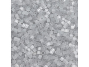 TOHO Aiko 11/0 Fiber-Optic Rain Cloud Precision Cylinder Seed Beads, 4g Pack TOHO Aiko 11/0 Fiber-Optic Rain Cloud Precision Cylinder Seed Beads, 4g Pack