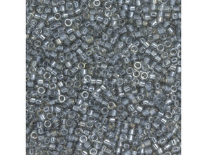 TOHO Aiko 11/0 Transparent Black Diamond Luster Precision Cylinder Seed Beads, 4g Pack TOHO Aiko 11/0 Transparent Black Diamond Luster Precision Cylinder Seed Beads, 4g Pack