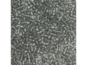 TOHO Aiko 11/0 Transparent Black Diamond Precision Cylinder Seed Beads, 4g Pack TOHO Aiko 11/0 Transparent Black Diamond Precision Cylinder Seed Beads, 4g Pack