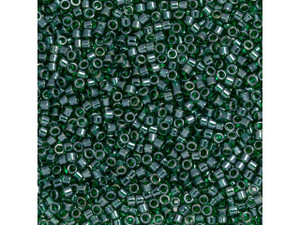 TOHO Aiko 11/0 Transparent Green Emerald Luster Precision Cylinder Seed Beads, 4g Pack TOHO Aiko 11/0 Transparent Green Emerald Luster Precision Cylinder Seed Beads, 4g Pack