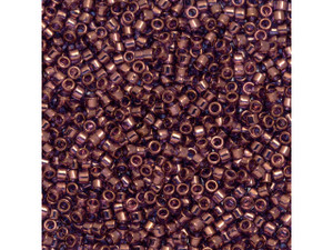 TOHO Aiko 11/0 Transparent Lilac Gold Luster Precision Cylinder Seed Beads, 4g Pack TOHO Aiko 11/0 Transparent Lilac Gold Luster Precision Cylinder Seed Beads, 4g Pack