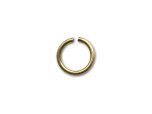 8mm Antique Brass-Plated Open Jump Ring 8mm Antique Brass-Plated Open Jump Ring