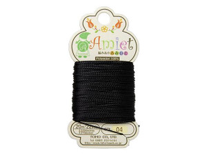 TOHO Amiet Beading Thread, Black (20 Meters/22 Yards) TOHO Amiet Beading Thread, Black (20 Meters/22 Yards)