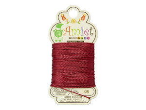 TOHO Amiet Beading Thread, Carmine (20 Meters/22 Yards) TOHO Amiet Beading Thread, Carmine (20 Meters/22 Yards)