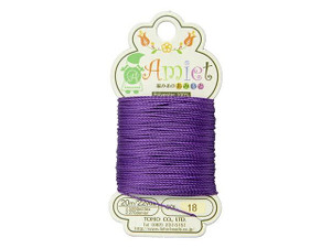 TOHO Amiet Beading Thread, Royal Purple (20 Meters/22 Yards) TOHO Amiet Beading Thread, Royal Purple (20 Meters/22 Yards)