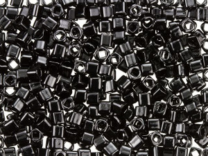 TOHO Bead Cube 3mm Opaque Jet 2.5-Inch Tube TOHO Bead Cube 3mm Opaque Jet 2.5-Inch Tube