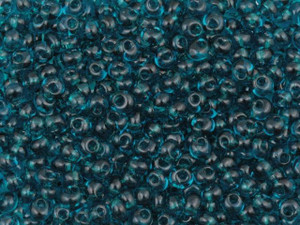 TOHO Bead Magatama 3mm Transparent Capri Blue, 2.5-Inch Tube TOHO Bead Magatama 3mm Transparent Capri Blue, 2.5-Inch Tube