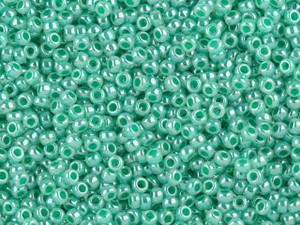 TOHO Bead Round 11/0 Ceylon Light Aqua, 2.5-Inch Tube TOHO Bead Round 11/0 Ceylon Light Aqua, 2.5-Inch Tube