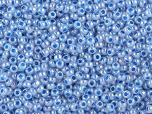 TOHO Bead Round 11/0 Ceylon Light Blue Gray, 2.5-Inch Tube