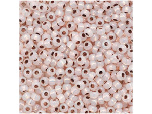TOHO Bead Round 11/0 Copper Lined Alabaster, 2.5-Inch Tube TOHO Bead Round 11/0 Copper Lined Alabaster, 2.5-Inch Tube
