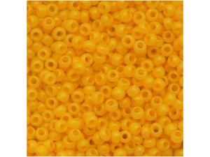 Toho ROUND 11/0 Seed Beads #PF559 PERMAFINISH GALVANIZED YELLOW GOLD (2.5  tube)