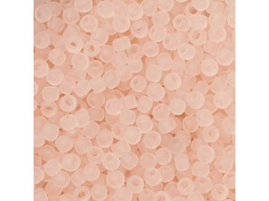 TOHO Bead Round 11/0 Frosted Transparent Rosaline, 2.5-Inch Tube TOHO Bead Round 11/0 Frosted Transparent Rosaline, 2.5-Inch Tube