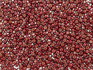 TOHO Bead Round 11/0 Galvanized Brick Red PermaFinish 2.5-Inch Tube TOHO Bead Round 11/0 Galvanized Brick Red PermaFinish 2.5-Inch Tube