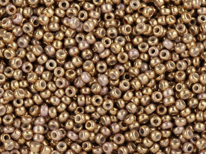 TOHO Bead Round 11/0 Gilded Marble White, 2.5-Inch Tube TOHO Bead Round 11/0 Gilded Marble White, 2.5-Inch Tube