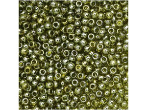 TOHO Bead Round 11/0 Gold-Lustered Green Tea 2.5-Inch Tube TOHO Bead Round 11/0 Gold-Lustered Green Tea 2.5-Inch Tube
