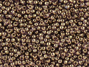 TOHO Bead Round 11/0 Gold-Lustered Light Tanzanite, 2.5-Inch Tube TOHO Bead Round 11/0 Gold-Lustered Light Tanzanite, 2.5-Inch Tube