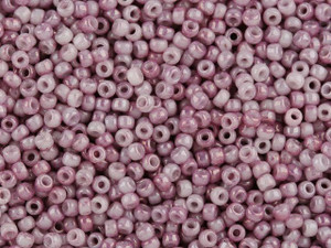 TOHO Bead Round 11/0 Marbled Rose Crystal, 2.5-Inch Tube TOHO Bead Round 11/0 Marbled Rose Crystal, 2.5-Inch Tube