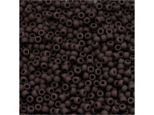 TOHO Bead Round 11/0 Matte Opaque Brown, 2.5-Inch Tube TOHO Bead Round 11/0 Matte Opaque Brown, 2.5-Inch Tube