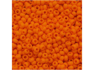 TOHO Bead Round 11/0 Matte Opaque Cantaloupe, 2.5-Inch Tube TOHO Bead Round 11/0 Matte Opaque Cantaloupe, 2.5-Inch Tube