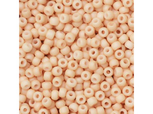 TOHO Bead Round 11/0 Opaque-Pastel-Frosted Apricot, 2.5-Inch Tube TOHO Bead Round 11/0 Opaque-Pastel-Frosted Apricot, 2.5-Inch Tube