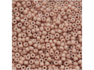 TOHO Bead Round 11/0 Matte Opaque Pastel Pink, 2.5-Inch Tube TOHO Bead Round 11/0 Matte Opaque Pastel Pink, 2.5-Inch Tube