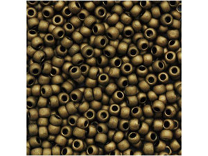 TOHO Bead Round 11/0 Matte Opaque Soft Brown, 2.5-Inch Tube TOHO Bead Round 11/0 Matte Opaque Soft Brown, 2.5-Inch Tube