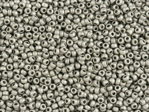 TOHO Bead Round 11/0 Matte Pewter, 2.5-Inch Tube TOHO Bead Round 11/0 Matte Pewter, 2.5-Inch Tube