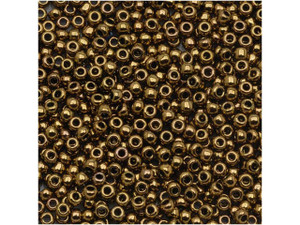TOHO Bead Round 11/0 Metallic Light Bronze, 2.5-Inch Tube TOHO Bead Round 11/0 Metallic Light Bronze, 2.5-Inch Tube