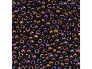 TOHO Bead Round 11/0 Metallic Plum Iris, 2.5-Inch Tube TOHO Bead Round 11/0 Metallic Plum Iris, 2.5-Inch Tube