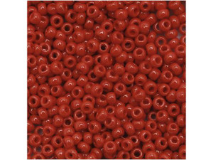TOHO Bead Round 11/0 Opaque Pepper Red, 2.5-Inch Tube