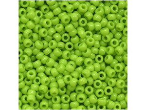 TOHO Bead Round 11/0 Opaque Sour Apple, 2.5-Inch Tube TOHO Bead Round 11/0 Opaque Sour Apple, 2.5-Inch Tube
