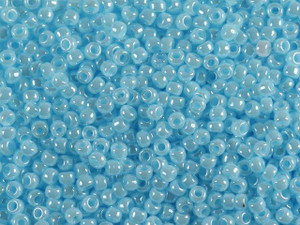 TOHO Bead Round 11/0 Opaque-Lustered Baby Blue, 2.5-Inch Tube TOHO Bead Round 11/0 Opaque-Lustered Baby Blue, 2.5-Inch Tube
