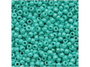 TOHO Bead Round 11/0 Opaque-Rainbow Turquoise AB, 2.5-Inch Tube TOHO Bead Round 11/0 Opaque-Rainbow Turquoise AB, 2.5-Inch Tube