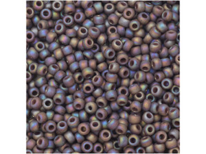 TOHO Bead Round 11/0 Semi-Glazed Lavender AB 2.5-Inch Tube TOHO Bead Round 11/0 Semi-Glazed Lavender AB 2.5-Inch Tube