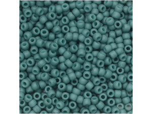 TOHO Bead Round 11/0 Semi-Glazed Turquoise 2.5-Inch Tube