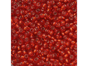 TOHO Bead Round 11/0 Silver-Lined Siam Ruby, 2.5-Inch Tube TOHO Bead Round 11/0 Silver-Lined Siam Ruby, 2.5-Inch Tube