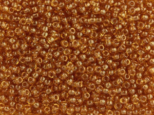 TOHO Bead Round 11/0 Transparent Dark Topaz, 2.5-Inch Tube TOHO Bead Round 11/0 Transparent Dark Topaz, 2.5-Inch Tube