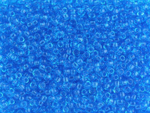 TOHO Bead Round 11/0 Transparent Medium Aquamarine, 2.5-Inch Tube TOHO Bead Round 11/0 Transparent Medium Aquamarine, 2.5-Inch Tube