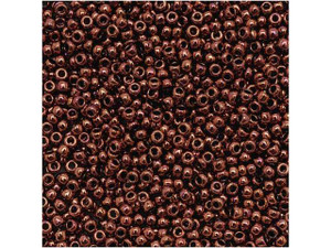 TOHO Bead Round 15/0 Dark Copper 2.5-Inch Tube TOHO Bead Round 15/0 Dark Copper 2.5-Inch Tube