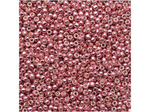 TOHO Bead Round 15/0 Galvanized Pink Lilac PermaFinish 2.5-Inch Tube TOHO Bead Round 15/0 Galvanized Pink Lilac PermaFinish 2.5-Inch Tube