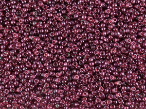 TOHO Bead Round 15/0 Gold Lustered Cranberry 2.5-Inch Tube TOHO Bead Round 15/0 Gold Lustered Cranberry 2.5-Inch Tube