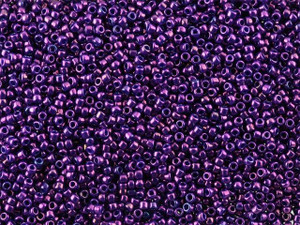 TOHO Bead Round 15/0 Higher-Metallic Royal Purple, 2.5-Inch Tube TOHO Bead Round 15/0 Higher-Metallic Royal Purple, 2.5-Inch Tube