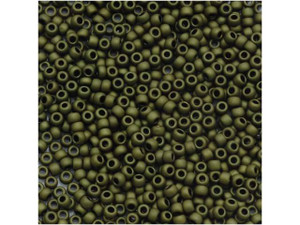 TOHO Bead Round 15/0 Dark Copper 2.5-Inch Tube