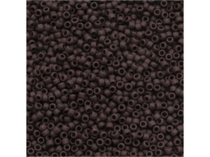 TOHO Bead Round 15/0 Matte Opaque Oxblood, 2.5-Inch Tube TOHO Bead Round 15/0 Matte Opaque Oxblood, 2.5-Inch Tube