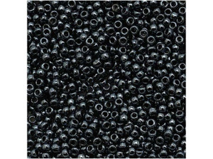 TOHO Bead Round 15/0 Metallic Hematite, 2.5-Inch Tube TOHO Bead Round 15/0 Metallic Hematite, 2.5-Inch Tube